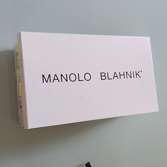 Manolo Blahnik Calf Hair Animal Print Heels - Picture 10 of 11